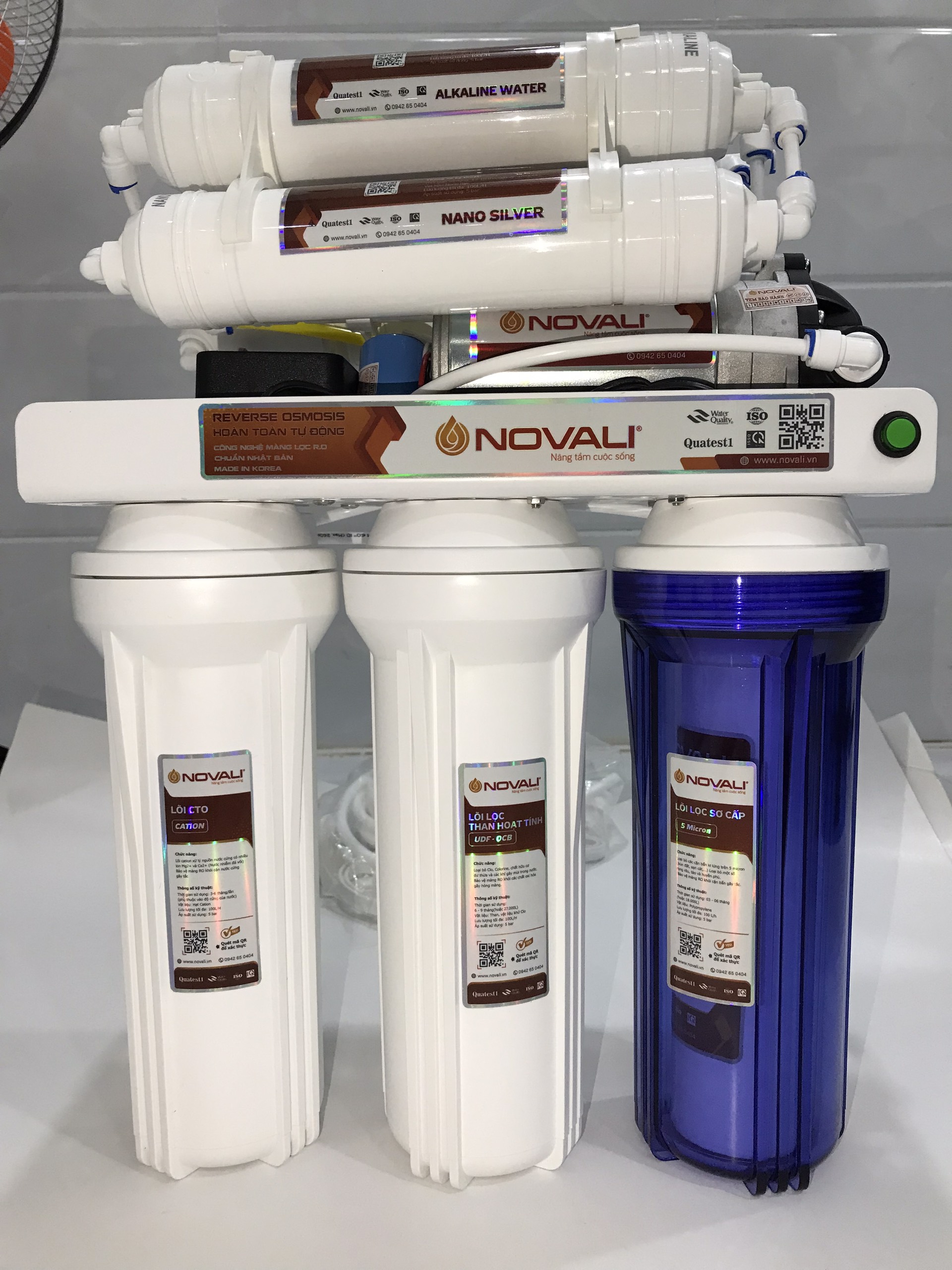 NOVALI-Máy lọc nước cao cấp- RO Made in Korea