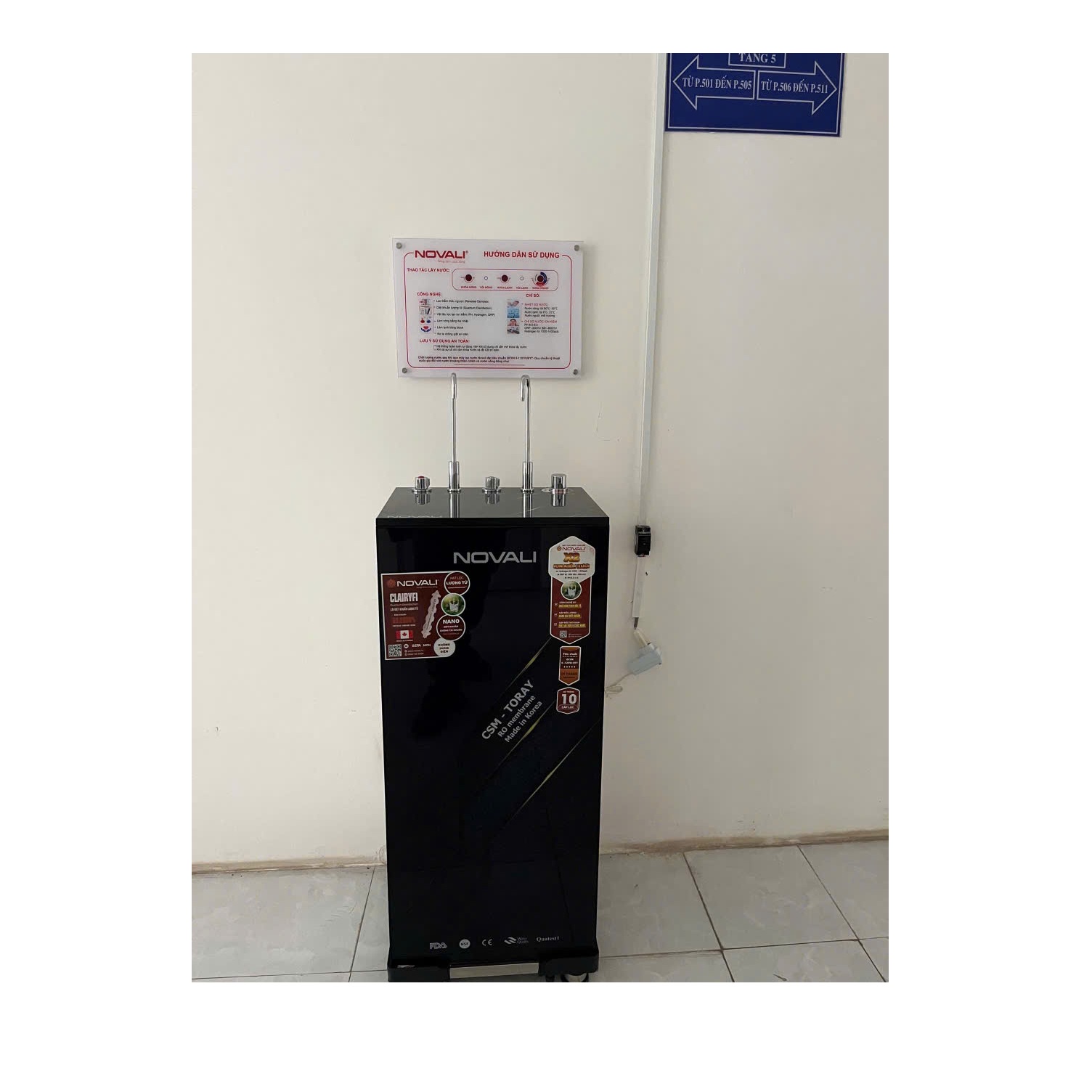 NOVALI-Máy lọc nước cao cấp- RO Made in Korea