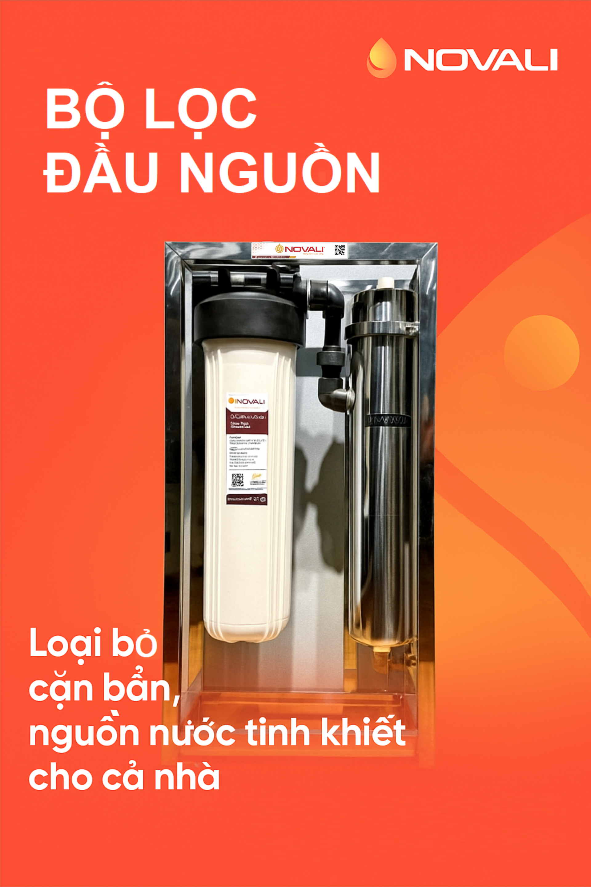 NOVALI-Máy lọc nước cao cấp- RO Made in Korea