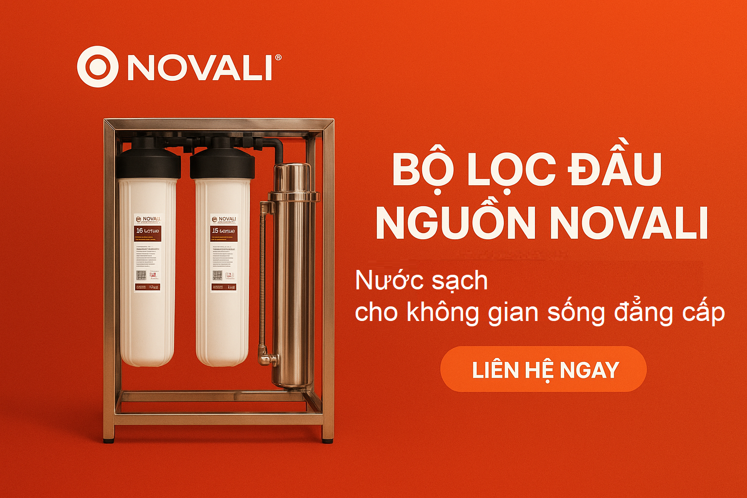 NOVALI-Máy lọc nước cao cấp- RO Made in Korea